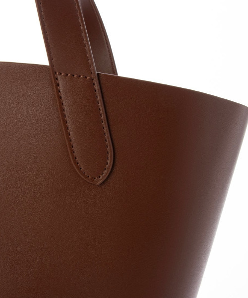 cache cache（カシュ カシュ）の「カシュカシュ cachecache / 縦型2wayバケツトート（トートバッグ・レディース・ブラウン/グリーン/ブラック・FREE）」の12枚目の写真