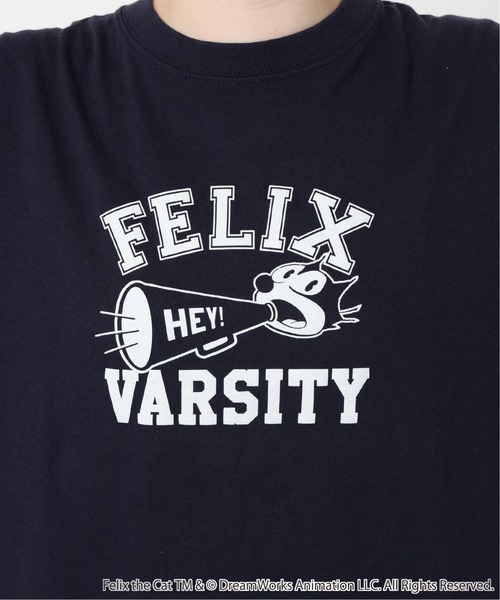 BALMYDAY'S(バルミーデイズ)の「《追加》BALMYDAYS/バルミーデイズ SLOBE別注 FELIX Tシャツ1 BAL-25SS87(Tシャツ/カットソー・レディース・ネイビー/ホワイト・FREE)」の10枚目の写真