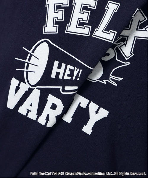 BALMYDAY'S(バルミーデイズ)の「《追加》BALMYDAYS/バルミーデイズ SLOBE別注 FELIX Tシャツ1 BAL-25SS87(Tシャツ/カットソー・レディース・ネイビー/ホワイト・FREE)」の11枚目の写真