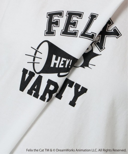 BALMYDAY'S(バルミーデイズ)の「《追加》BALMYDAYS/バルミーデイズ SLOBE別注 FELIX Tシャツ1 BAL-25SS87(Tシャツ/カットソー・レディース・ネイビー/ホワイト・FREE)」の13枚目の写真
