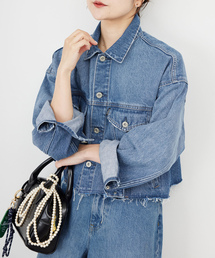 未使用品◇SLOBE IENA スローブイエナ◇DENIM（デニム）ジャケット LE DENIM ボクシートラッカーデニムジャケット(505914342