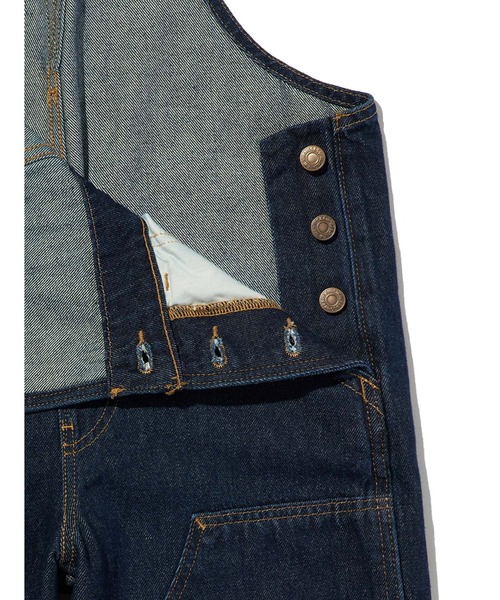 セール】Levi's/リーバイス BAGGY ハイウエスト オーバーオール ダーク