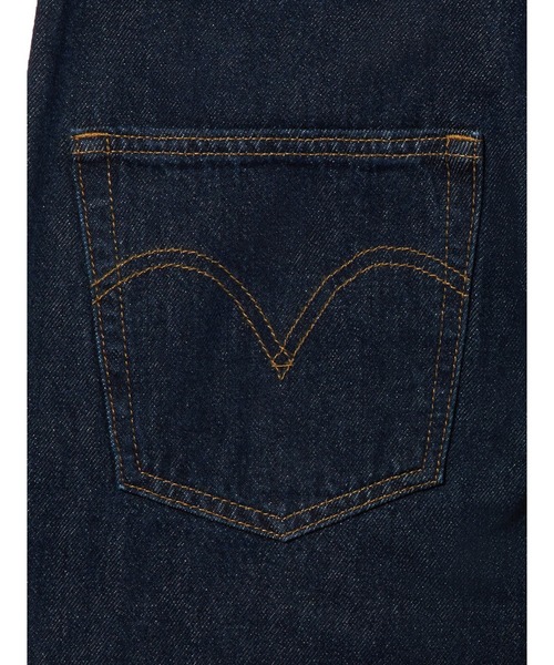 Levi's（リーバイス）の「Levi's/リーバイス BAGGY ハイウエスト オーバーオール ダークインディゴブルー（サロペット/オーバーオール・レディース・ダークインディゴブルー・XS/S/M）」の14枚目の写真