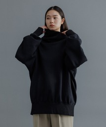 ADAM ET ROPE'（アダムエロペ）の「【WEB限定】ボリュームスリーブ 裏起毛 スウェット オフタートルネック / ユニセックス（スウェット・メンズ）」