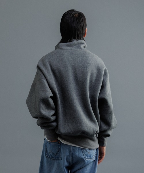 セール】【WEB限定】ボリュームスリーブ 裏起毛 スウェット オフ