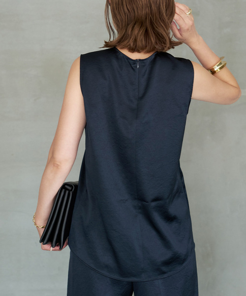 新品タグ付 Deuxieme Classe Minimal Satin ブラウス Minimal Satin ブラウス（シャツ/ブラウス）｜Deuxieme Classe