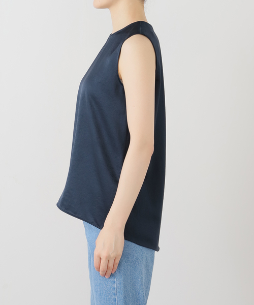 Minimal Satin ブラウス（シャツ/ブラウス）｜Deuxieme Classe