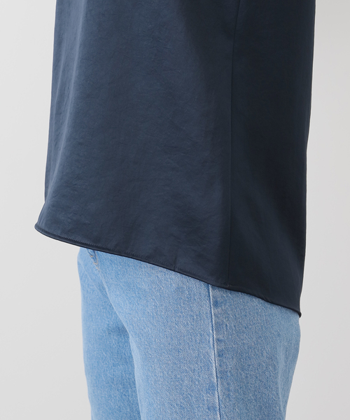 Minimal Satin ブラウス（シャツ/ブラウス）｜Deuxieme Classe