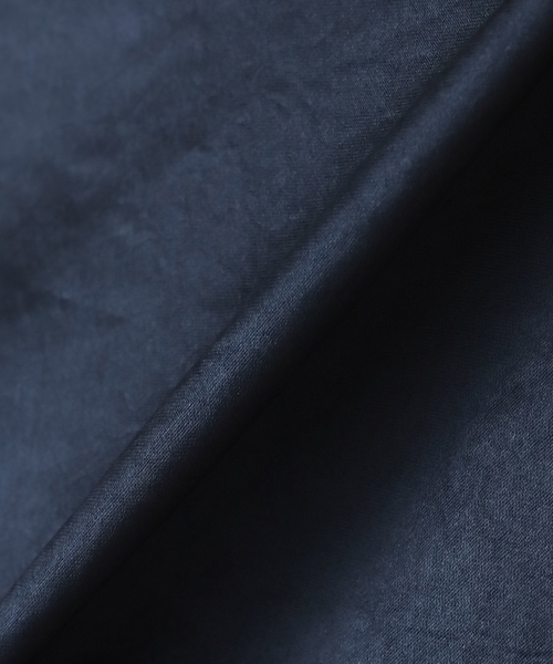 Deuxieme Classe(ドゥーズィエムクラス)の「Minimal Satin ブラウス(シャツ/ブラウス・レディース・ホワイト/ネイビー・FREE)」の7枚目の写真