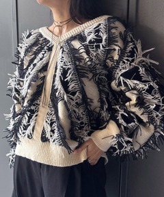 Ameri⭐︎ VINTAGE LIKE JACQUARD OVER VEST Ameri VINTAGE LIKE JACQUARD OVER VEST