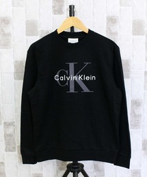 CK モノグラムロゴ スウェット クルーネック MONOLOGO FLEECE CREW NECK
