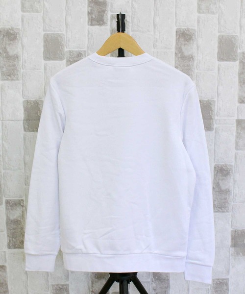 Calvin Klein（カルバン・クライン）の「CK モノグラムロゴ スウェット クルーネック MONOLOGO FLEECE CREW NECK（スウェット・メンズ・グレー/ブラック/ホワイト・S/M/L/XL）」の5枚目の写真