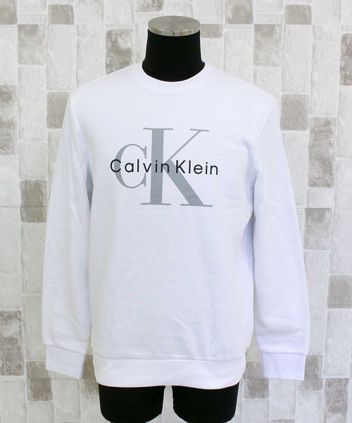 日本未入荷☆CK カルバンクライン ロゴ スウェットシャツ Calvin Klein（カルバン・クライン） トレーナー スウェット 「ユニ