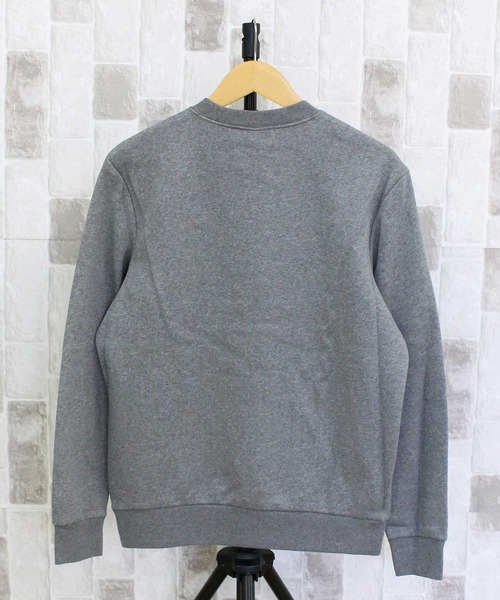 Calvin Klein（カルバン・クライン）の「CK モノグラムロゴ スウェット クルーネック MONOLOGO FLEECE CREW NECK（スウェット・メンズ・グレー/ブラック/ホワイト・S/M/L/XL）」の12枚目の写真