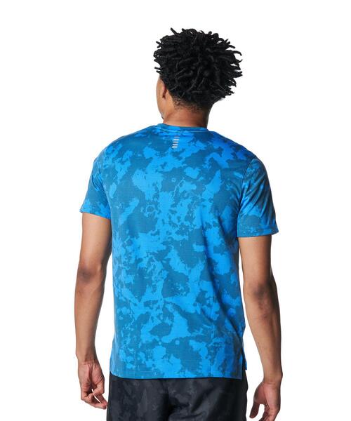 UNDER ARMOUR(アンダーアーマー)の「UAローンチ プリント ショートスリーブ Tシャツ(ランニング/メンズ)(Tシャツ/カットソー・メンズ・ブルー系・S/L/XL/M)」の2枚目の写真