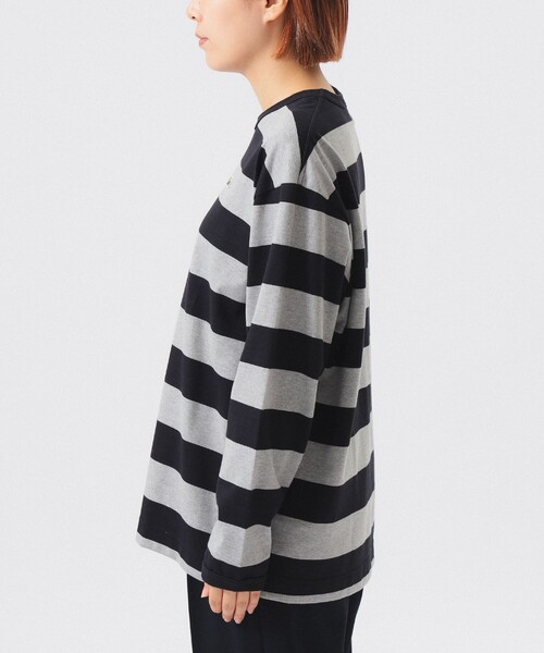 別注】LACOSTE / ボーダー ロングスリーブ Tシャツ（Tシャツ