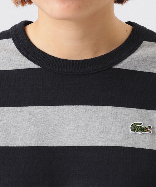 tシャツ 「別注」LACOSTE / ボーダー ロングスリーブ Tシャツ レディース 別注】LACOSTE / ボーダー ロングスリーブ Tシャツ（Tシャツ
