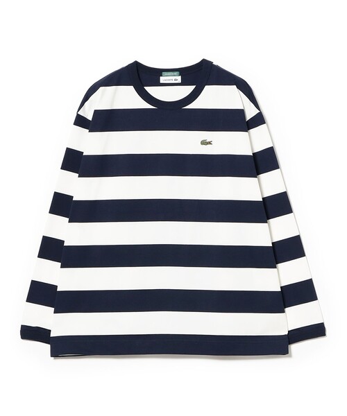 別注】LACOSTE / ボーダー ロングスリーブ Tシャツ（Tシャツ