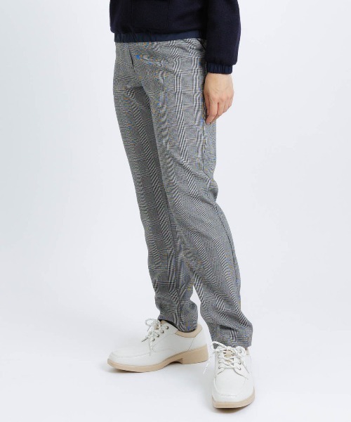 Picone CLUB（ピッコーネクラブ）の「グレンチェック柄パンツ（その他パンツ・レディース・ネイビー/グレー/ホワイト・LL/L/M）」の4枚目の写真
