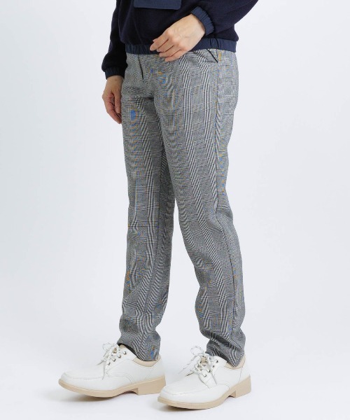Picone CLUB（ピッコーネクラブ）の「グレンチェック柄パンツ（その他パンツ・レディース・ネイビー/グレー/ホワイト・LL/L/M）」の5枚目の写真