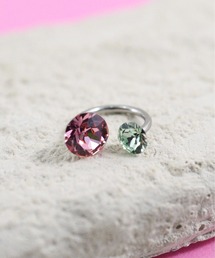 styiro（スタイロ）の「バイカラービジューキャッチボディピアス（ピアス（片耳用））」