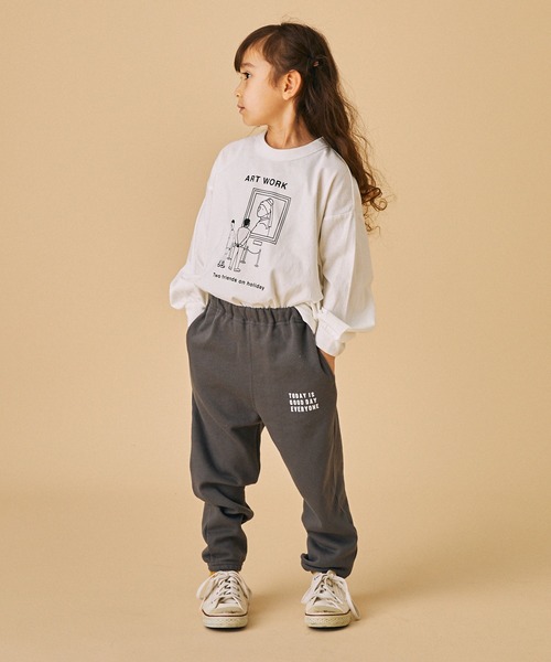 FOV（フォブ）の「フォブ ARTS L/S Tシャツ（Tシャツ/カットソー・キッズ・ホワイト/ベージュ系その他/ブラック・L/XL/M/S）」の5枚目の写真