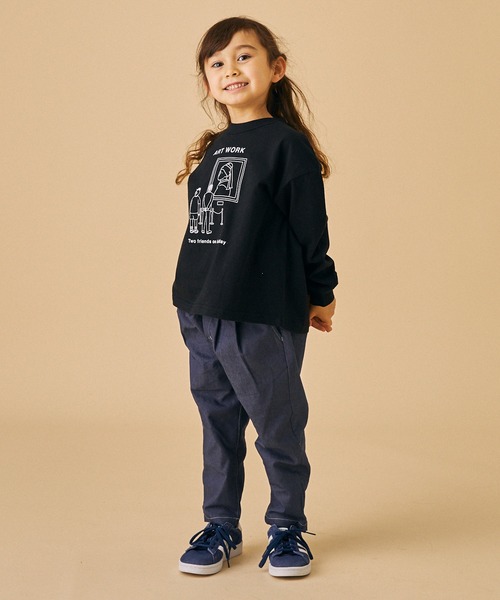 FOV（フォブ）の「フォブ ARTS L/S Tシャツ（Tシャツ/カットソー・キッズ・ホワイト/ベージュ系その他/ブラック・L/XL/M/S）」の7枚目の写真