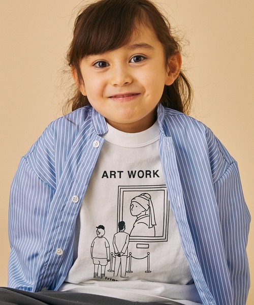 FOV（フォブ）の「フォブ ARTS L/S Tシャツ（Tシャツ/カットソー・キッズ・ホワイト/ベージュ系その他/ブラック・L/XL/M/S）」の6枚目の写真