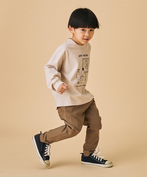 FOV（フォブ）の「フォブ ARTS L/S Tシャツ（Tシャツ/カットソー・キッズ・ホワイト/ベージュ系その他/ブラック・L/XL/M/S）」の9枚目の写真