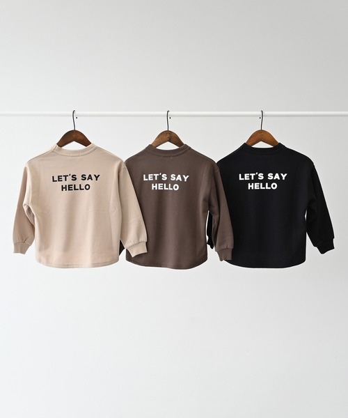 FOV（フォブ）の「FOV/フォブ Hello トレーナー（スウェット・キッズ・アッシュブラウン/ホワイト系その他2/ブラック・XL/L/M/S）」の19枚目の写真