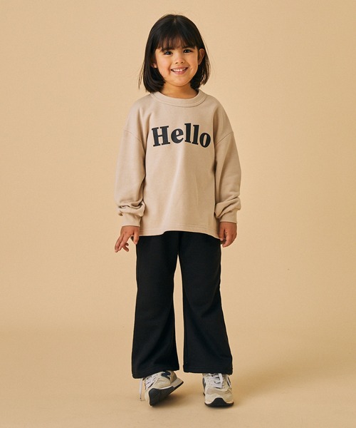 FOV（フォブ）の「FOV/フォブ Hello トレーナー（スウェット・キッズ・アッシュブラウン/ホワイト系その他2/ブラック・XL/L/M/S）」の7枚目の写真