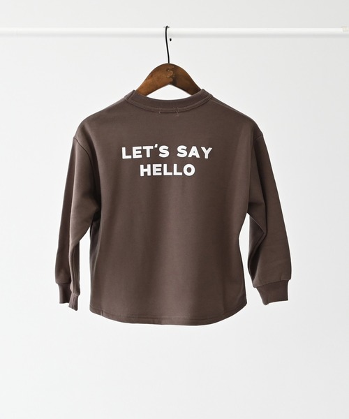 FOV（フォブ）の「FOV/フォブ Hello トレーナー（スウェット・キッズ・アッシュブラウン/ホワイト系その他2/ブラック・XL/L/M/S）」の15枚目の写真