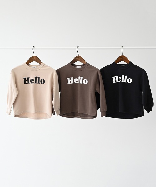 FOV（フォブ）の「FOV/フォブ Hello トレーナー（スウェット・キッズ・アッシュブラウン/ホワイト系その他2/ブラック・XL/L/M/S）」の18枚目の写真