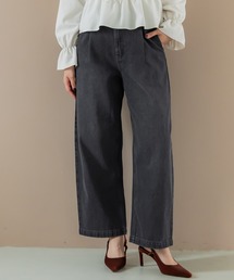 coca（coca）（コカ）の「【WEB限定セール】タックデニムパンツ（デニムパンツ）」