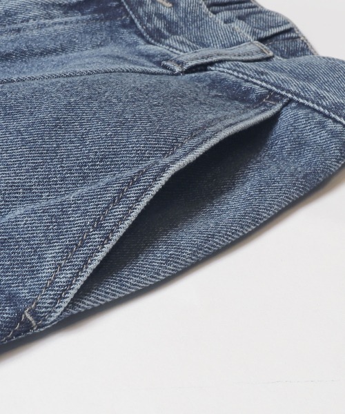 coca(coca)(コカ)の「タックデニムパンツ(デニムパンツ・レディース・ブラック/ブルー・S/M/L)」の17枚目の写真