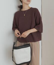 URBAN RESEARCH DOORS | ダブルジャガードボートネックニット(ニット/セーター)