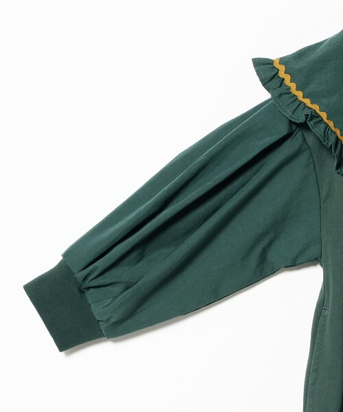 B:MING by BEAMS（ビーミングバイビームス）の「フリルカラー カットソー ワンピース 2025FW（90～140cm）（ワンピース・キッズ・イエロー系その他5/グリーン・140/130/90/120/100/110）」の20枚目の写真