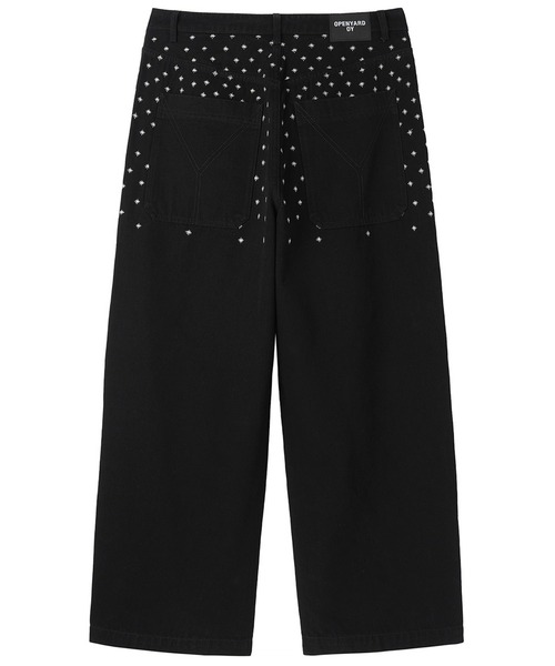 OY（オーワイ）の「『OY/オーワイ』SPRINKLE EMBROIDERY WIDE VOLUME PANTS/スプリンクルエンブロイダリー ワイドボリュームパンツ（その他パンツ・レディース・ブラック・M/L/S）」の10枚目の写真