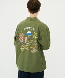 SPIEWAK（スピーワック）の「ファティーグエンブロイダリーシャツ　長袖（シャツ/ブラウス）」