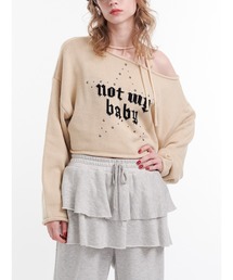 jouetie | ワンショルスタッズショートニット(ニット/セーター)