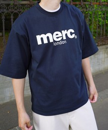 merc london（メルクロンドン）の「ｍerc london　2タイプ オーバル＆フロントロゴ ハーフスリーブTシャツ（Tシャツ/カットソー）」