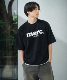 merc london（メルクロンドン）の「ｍerc london　2タイプ オーバル＆フロントロゴ ハーフスリーブTシャツ（Tシャツ/カットソー）」