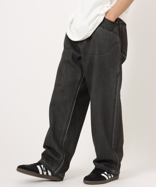 atmos(アトモス)の「atmos Spray Print Baggy Denim Pants / アトモス スプレー プリント バギー デニム パンツ(その他パンツ・メンズ・ブルー/ブラック・XL/L/M)」の3枚目の写真