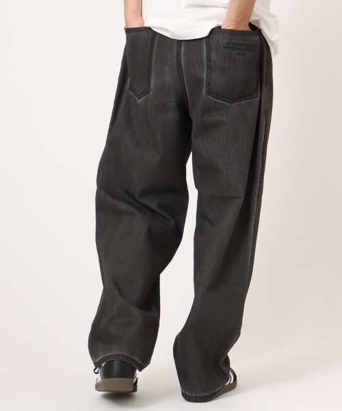 atmos(アトモス)の「atmos Spray Print Baggy Denim Pants / アトモス スプレー プリント バギー デニム パンツ(その他パンツ・メンズ・ブルー/ブラック・XL/L/M)」の8枚目の写真