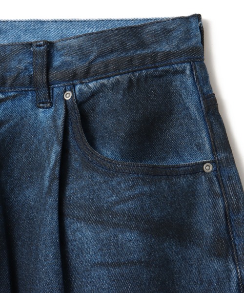 atmos(アトモス)の「atmos Spray Print Baggy Denim Pants / アトモス スプレー プリント バギー デニム パンツ(その他パンツ・メンズ・ブルー/ブラック・XL/L/M)」の10枚目の写真