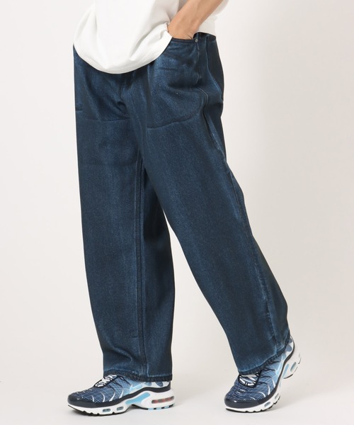 atmos(アトモス)の「atmos Spray Print Baggy Denim Pants / アトモス スプレー プリント バギー デニム パンツ(その他パンツ・メンズ・ブルー/ブラック・XL/L/M)」の9枚目の写真