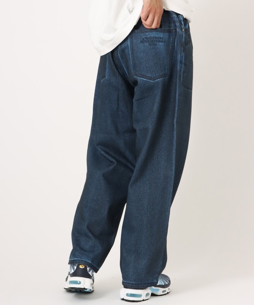 atmos(アトモス)の「atmos Spray Print Baggy Denim Pants / アトモス スプレー プリント バギー デニム パンツ(その他パンツ・メンズ・ブルー/ブラック・XL/L/M)」の14枚目の写真