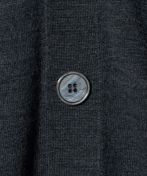 BEAUTY&YOUTH UNITED ARROWS（ビューティーアンドユースユナイテッドアローズ）の「SPIFFY ウール 4B Vネック カーディガン ウォッシャブル（カーディガン/ボレロ・メンズ・ライトブルー/ダークグレー・S/M/XL/L）」の12枚目の写真
