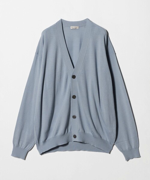 セール】SPIFFY ウール 4B Vネック カーディガン ウォッシャブル