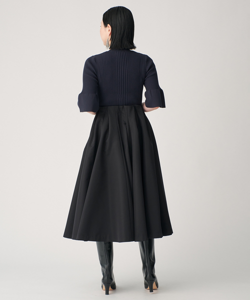 VERMEIL par iena（ヴェルメイユパーイエナ）の「cotton stretch RIB プルオーバー（ニット/セーター・レディース・アイボリー/ブラウン/ネイビー・FREE）」の21枚目の写真